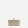 La Medusa-pyntet satin-clutch