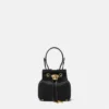 La Medusa Satin Mini Bucket Bag