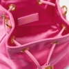 La Medusa Satin Mini Bucket Bag