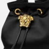 La Medusa Satin Mini Bucket Bag