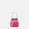 La Medusa Satin Mini Bucket Bag
