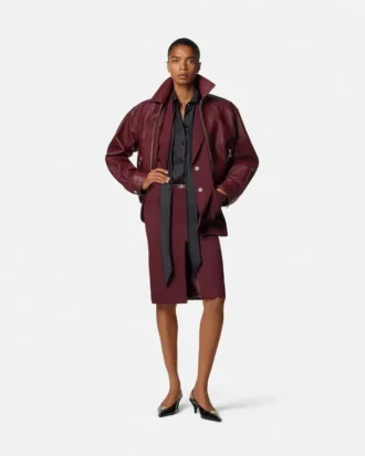 Læderblouson