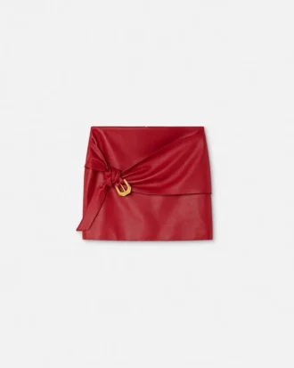 Læderminiskirt