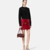 Læderminiskirt