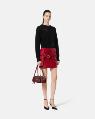 Læderminiskirt