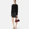Læderminiskirt