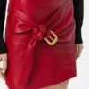 Læderminiskirt