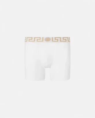 Lange boxershorts i bomuldsjersey