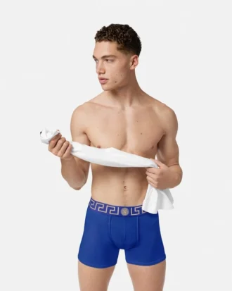 Lange boxershorts i bomuldsjersey