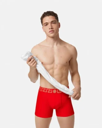 Lange boxershorts i bomuldsjersey