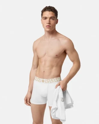 Lange boxershorts i bomuldsjersey