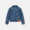 Laseret denimblouson til børn