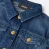 Laseret denimblouson til børn