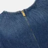 Laseret denimkjole til børn