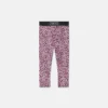 Leggings i bomuldsjersey med print til børn Leggings i bomuldsjersey med print til børn