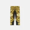 Leggings i stretchbomuldsjersey med print til børn Leggings i stretchbomuldsjersey med print til børn
