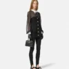 Leggings i viskose-blanding med strop