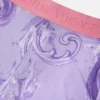 Leggings i viskose med print og udvidede ben