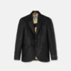 Leopard Jacquard enkeltradet blazer