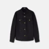 Leopard Jacquard Overshirt