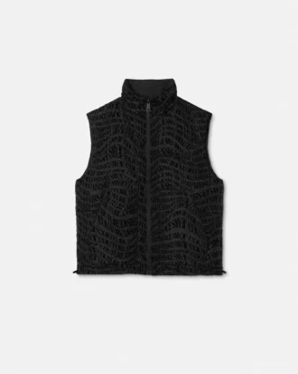Liquify Logomania Flock vendbar vest