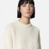 Logo-strikket sweater