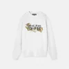 Logo-sweatshirt med almindelig pasform