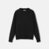 Logo-sweatshirt med almindelig pasform