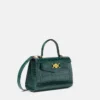 Medusa 95 Croc-Effect Top-Handle