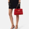 Medusa 95 Croc-Effect Top-Handle