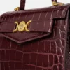 Medusa 95 Croc-Effect Top-Handle