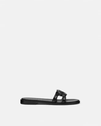 Medusa 95 flade sandaler i laklæder