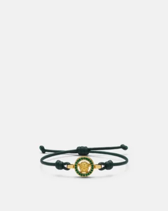 Medusa 95 krystal læderarmbånd