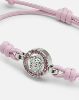 Medusa 95 krystal læderarmbånd