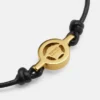 Medusa 95 krystal læderarmbånd