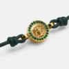 Medusa 95 krystal læderarmbånd