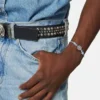 Medusa 95 krystal læderarmbånd