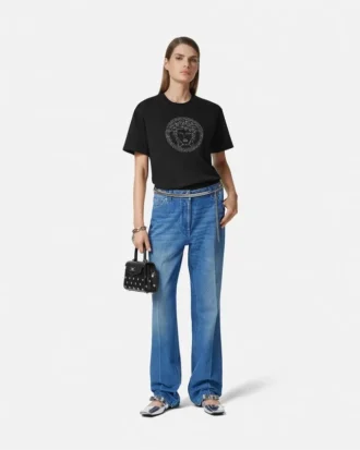 Medusa-T-shirt med dekorationer