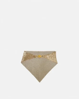 Metal Mesh Bandana Halskæde