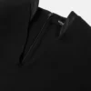 Midi-kjole i stretch-crêpe-jersey