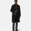 Nylon trenchcoat