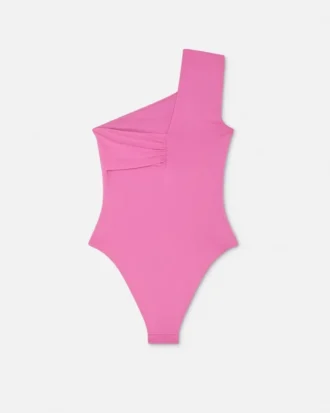One-piece badedragt med sikkerhedsnål