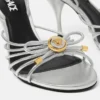 Opera Bow Metallic sandaler 85 mm