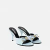 Opera Bow Patent Mules 85 mm