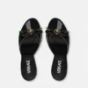 Opera Bow Patent Mules 85 mm
