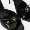 Opera Bow Patent Mules 85 mm