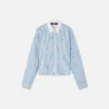 Pinstripe Pin Kids-skjorte