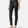 Plongé læderleggings