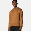 Polo-cardigan i silke-bomuldsstrik