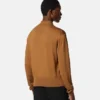 Polo-cardigan i silke-bomuldsstrik